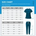 thumbnail image 6 of VIAOLI Scrubs for Women Set Classic V-Neck Top and Yoga Jogger Pant Medical Nursing Uniform Scrubs Set Clearance, 6 of 6