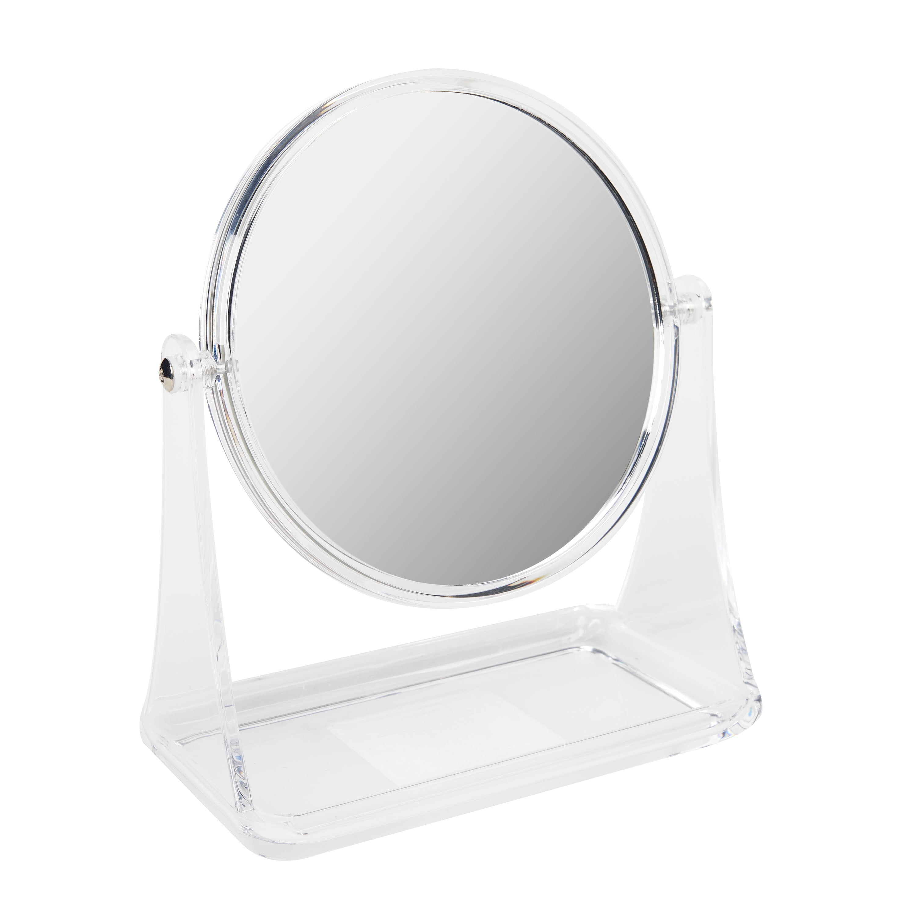 Mainstays Double-Sided Vanity Mirror, Clear