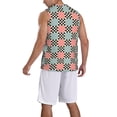 thumbnail image 2 of Sikiie Colorful Checkered Basketball Jersey Reversible Men's Mesh Athletic Sports Shirts Training Practice S-4XLMedium, 2 of 6