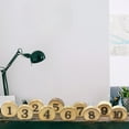 thumbnail image 6 of 1-10 Wooden Table Number Rustic Party Wedding Decoration Number Blocks for Wedding Reception and Table Decorations, 6 of 6
