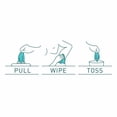 thumbnail image 5 of Degree Stay Fresh on-the-go Deodorant Wipes White Flowers and Lychee 10ct (Pack OF 3), 5 of 5
