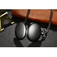 thumbnail image 4 of Classic Smooth Vintage Pocket Watch Sliver Steel Men Quartz Watch Womens Watch, 4 of 6