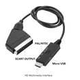 thumbnail image 3 of HD Multimedia Interface To Scart Cable, Support PAL NTSC MODE Key Low Power Consumption Plug and Play HD To Scart Cable  for VHS VCR, 3 of 7