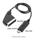 thumbnail image 3 of Interfaz multimedia HD para cable Scart compatible con tecla de modo PAL NTSC HD a cable Scart Plug and Play para DVD, 3 of 8