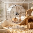 thumbnail image 4 of Tong Roue pour Hamster 21 cm Roue pour Hamster Silencieuse Roue de Course Hauteur Réglable Roue pour Hamster Silencieuse Roue pour Hamster pour Hamsters Nains et Petits Animaux Gerbilles Souris, 4 of 5