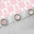 thumbnail image 4 of Feelyou Pink Xmas Tree Curtains (2, 52x84), Princess Plaid Christmas, 4 of 6