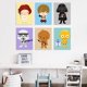 thumbnail image 1 of Set 6 Cuadros Star Wars Niños Modernos En Lienzo Canvas, 1 of 4