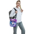 thumbnail image 6 of Galaxy Cute Dog Insulated Lunch Bag Lunch Box for, Bento Lunch Box Cooler Bag with Front Pocket for Women Men,Cute Lunch Tote Bag Lunchbox for Work/Office/Picnic, 6 of 10