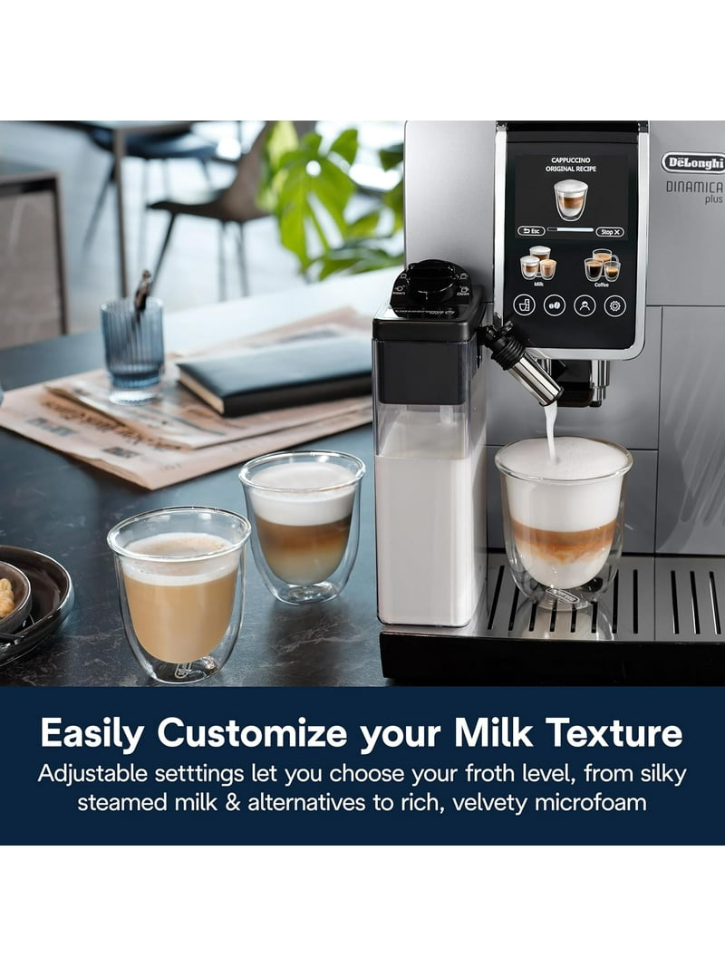 De'Longhi, Espresso Machine, Dinamica Plus, Silver - Walmart.com