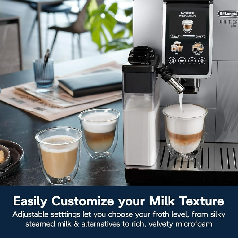 De'longhi Dinamica plus　ECAM35055B＋機能 De'Longhi Dinamica Plus Fully Automatic Espresso Machine with 24+