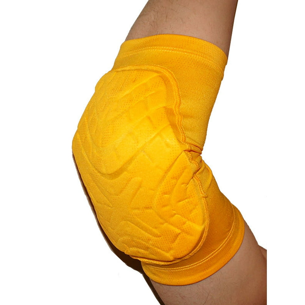 Adidas Techfit adiPOWER Men's Basketball Compression Padded Elbow Arm Sleeve Gold Walmart