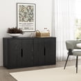 thumbnail image 2 of Rivington Buffet Moderne de 60 Pouces en Noir (4 Tablettes), 2 of 9