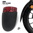 thumbnail image 4 of Extender Motorcycle Mudguards Front Splash Guard Accessories for 500 Cl500 CL500 2023 2024, 4 of 5