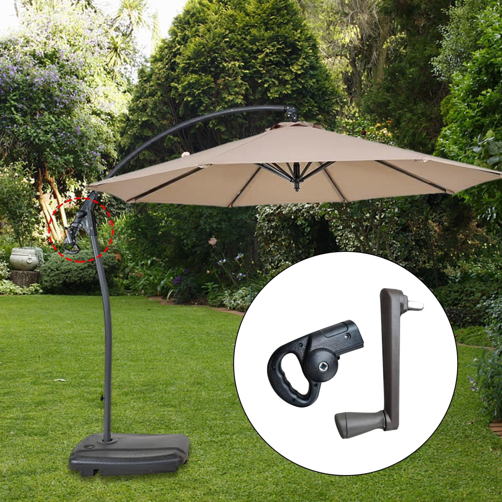 fix crank on cantilivered patio umbrella Replacement Cantilever MOONDKIST Patio Umbrella Crank Replacement
