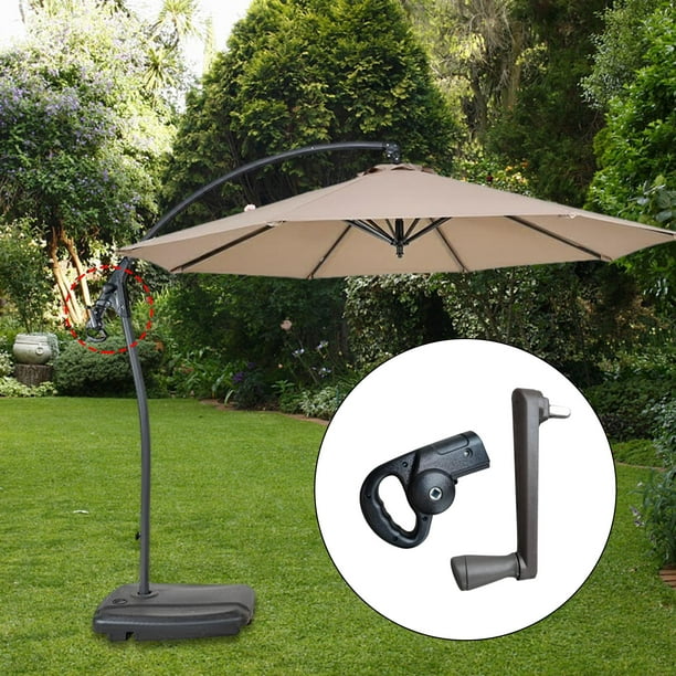 Outdoor Umbrellas Shade Crank Handle Accessories Replacement Parts Premium  Material Sturdy for Table Balcony Decks Backyard Umbrella