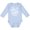 AE-Light Blue, variant on Inktastic Spring Break the Beach is My Happy Place Boys or Girls Long Sleeve Baby Bodysuit