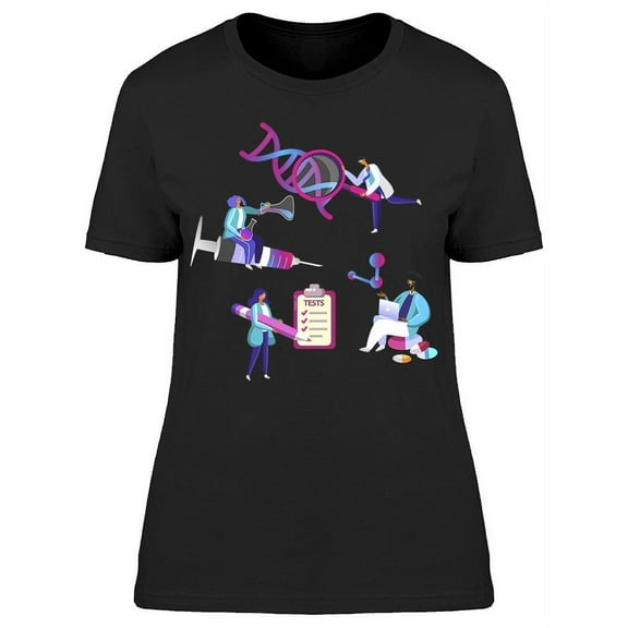 Teamwork Of Scientifics T-Shirt Women -Image by Shutterstock, Female 3X-Large