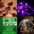 thumbnail image 5 of Paquete de 12 luces de cadena de hadas (baterías incluidas) Luz de cuerda de hadas alimentada por batería de alambre de 30 LED de 10 pies (7 colores), 5 of 5