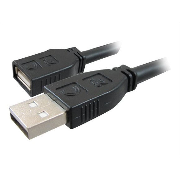 Comprehensive Pro AV/IT - USB extension cable - USB (F) to USB (M) - USB 2.0 - 50 ft - active, plenum