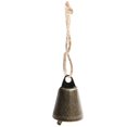 thumbnail image 2 of Lilixerw Christmas Jute Rope Brass Bell,Rustic Metal Cow Bell for Christmas Decor,Xmas Home Porch Decoration,1 x 1.4 Inch, 2 of 6