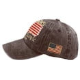 thumbnail image 5 of USA 250th Anniversary Merchandise Hat 1776-2026 Independence Day American Flag Cap Distressed Denim Adjustable Cap Patriotic Gift for Men Patriots,Coffee, 5 of 5