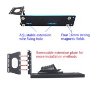 PCI-E PC Graphics Cards Vertically kickstand base Vertical GPU Bracket Holder with LED 5V 3pin RGB for