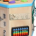 thumbnail image 4 of Kids Busy Board DIY Material Activity Sensory Accessory Skill Board Parts for Toddler Gifts Animals Matching, 4 of 8