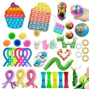 hirigin Press Type Decompression Toy Kit Stress Relief Toys Set for Child