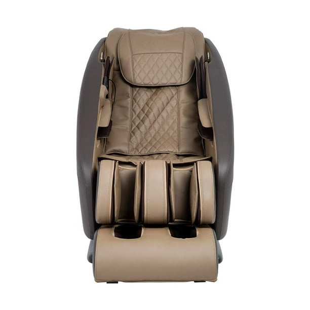 Osaki Titan Pro Commander Zero Gravity, Titan Osaki Brown Faux Leather Reclining Massage Chair