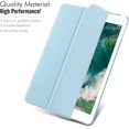 thumbnail image 3 of AmPm Case Fit 2018/2017 iPad 9.7 5th / 6th Generation - Slim Lightweight Smart Shell Stand Cover with Translucent Frosted Back Protector Fit Apple iPad 9.7 Inch 2018/2017, Rose Gold (Auto Wake/Sleep), 3 of 8