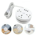 thumbnail image 2 of Miangastore Power Strip Surge Protector Power Bar Travel Extension 2.8m Cord Us Plug, 2 of 8