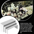 thumbnail image 3 of Acrylic Reusable Display Stand U-shaped Hats Shoes Cosmetic Cosmetic Cabinet Home Jewelry Shelf Storage Rack Holder Perfume Cosmetic White, 3 of 7