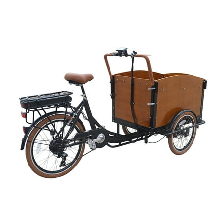Classic Electric Dutch Cargo Tricycle