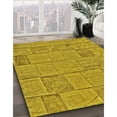 thumbnail image 3 of Ahgly Company Tapis Rond Lavable en Machine Intérieur Transitionnel Bisque Foncé Marron, 4 Pieds Rond, 3 of 7