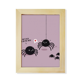 thumbnail image 1 of Insecto araña Negro Telaraña ilustración Escritorio de madera Arte Pintura 6x8 pulgadas marco de foto foto, 1 of 4
