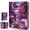 RR4, variant on Trading Card Holder Card Album, Protection Folder Book Collectible Card Album, 9-Pocket with 24-Pages 432-Trading Cards Capacity, Present for Children-RR5