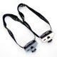 thumbnail image 5 of Wosthever Linterna frontal portátil ajustable 250lm carga USB 5500K 1500mAh linterna LED senderismo pesca nocturna linternas herramienta de Ropa Deportiva, Zapatos beis blanco, 5 of 6