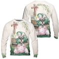 thumbnail image 3 of Easter Egg Schnauzer Bunny Ear Welcome Spring Truck All Over Print 3D Sweatshirt Unisex Merch Miniature Schnauzer Dog Lover - 12002, 3 of 6