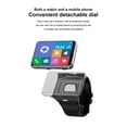 thumbnail image 5 of S999 Reloj Inteligente 4G MTK6761 Core 4GB 64GB 5.0MP + 13.0MP Bluetooth GPS WiFi 2,88 Pulgadas Teléfono Llamada Tasa Smartwatch Plata, 5 of 5