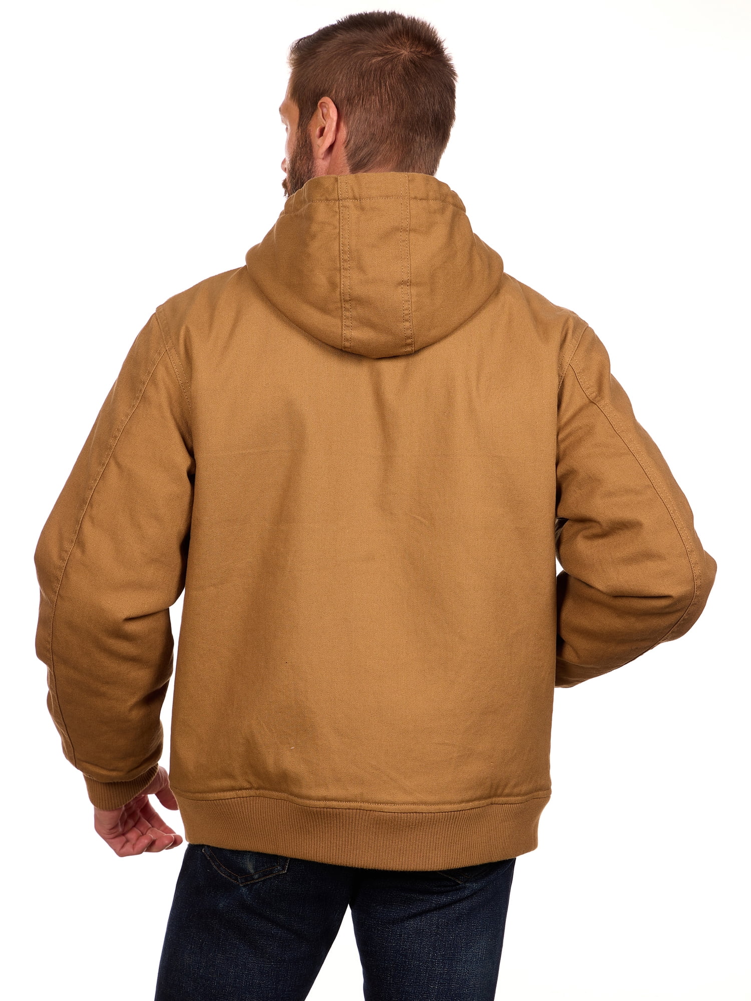Bass Creek Outfitters Men's Duck Canvas Sherpa Lined Jacket, Sizes M-3XL