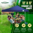 thumbnail image 3 of Caravan Canopy M Series Pro 2 12 x 12 Foot Straight Leg Instant Canopy, Blue, 3 of 13