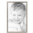 thumbnail image 2 of ArtToFrames 25" x 39" Champagne Pebble Metallic Picture Frame, 25x39 inch Silver Wood Poster Frame (WOM-5258),  Pack, 2 of 7