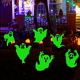 thumbnail image 6 of Halloween Scary Spooky Ghost Yard Sign,6 Peice Halloween Glow in The Dark Ghost Lawn Signs with Stakes, Luminous Spooky Decoration for Garden Lawn Pathway, 6 of 6