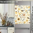 thumbnail image 3 of Yayeee Magnetic Dishwasher Cover for The Front Decoration Home Kitchen Machine Sticker Protector, Beige Birds Floral, 3 of 6