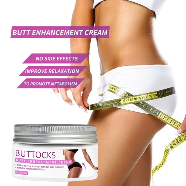 Fiudx Crema para Glúteos, Reactivo Herbario Acético, Crema para Caderas Que Aumenta La Elasticidad, Gel Acondicionador para Glúteos, Rutina de Belleza Diaria, Faja Moldeadora para Mujer, Diseño Compa