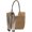 Beige, variant on Kukuzhu Straw Beach Bag, Summer Woven Tote Bag with Silk Scarf Large Shoulder Handbag Straw Purses and Handbags for Women