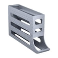 thumbnail image 1 of Dispensador de huevos, huevera con rodamiento automático, bandeja organizadora para 30 huevos, contenedor para huevos, huevera para accesorios, comedor, hogar. Gris, 1 of 9