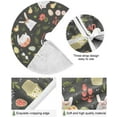 thumbnail image 2 of GZHJMY Easter Bunny Christmas Tree Skirt 36", Easter Tree Skirt Double Layers Polyester Easter Tree Skirt for Easter Holiday Party Decoration, 2 of 6