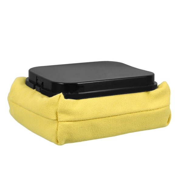 SWETRACE 1Pcs Cloth Yellow Grill Cleaning Brush Head for Grease and Food 11.8X4.3X2.2in