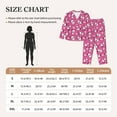 thumbnail image 4 of Pofeuu Love Dog Print Womens Pajamas Set Long Sleeve Sleepwear Button Down Nightwear Soft Pj Lounge Sets Button Down Pajamas Women-Large, 4 of 7